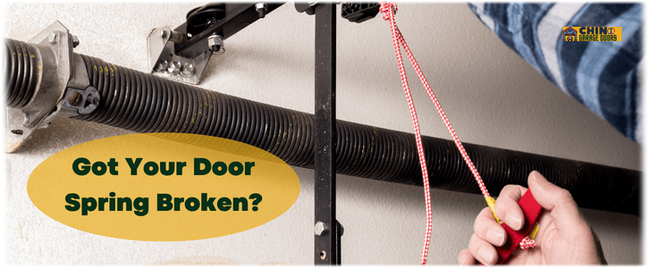 Broken Garage Door Spring Repair Chino CA